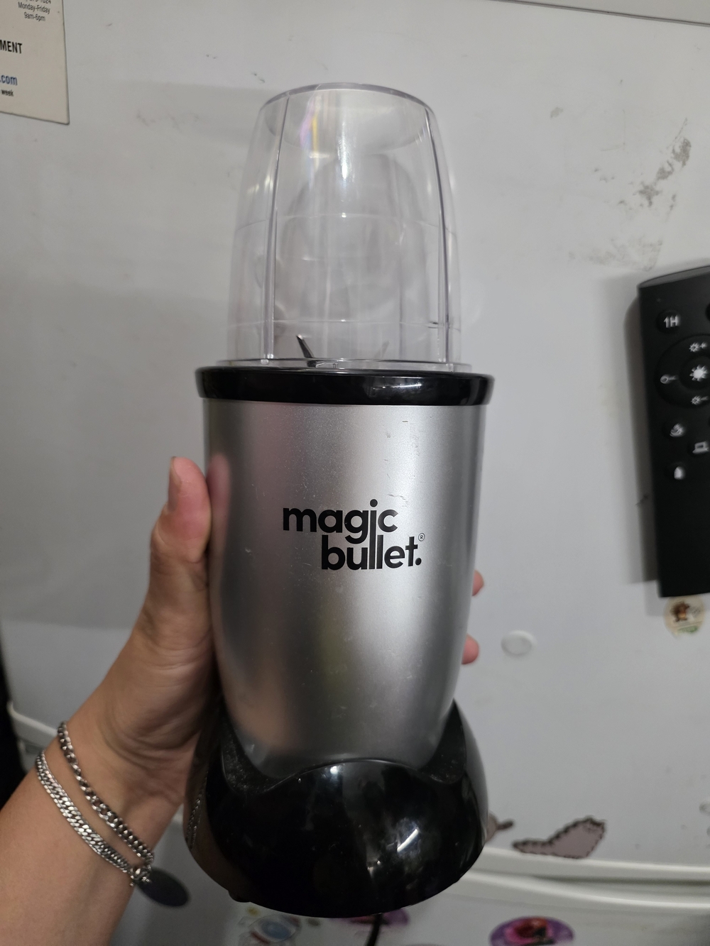 Magic Bullet Compact Silver Blender